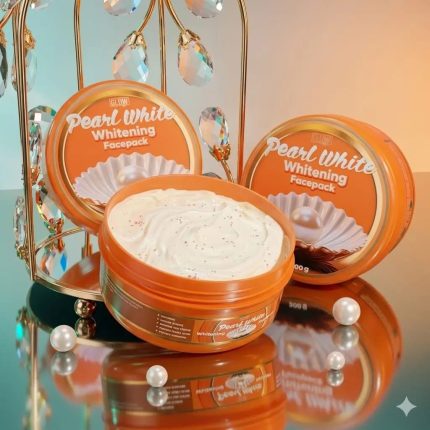 Pearl white face pack