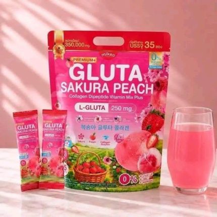 🌸 Mikeo Gluta Sakura Peach 🍑